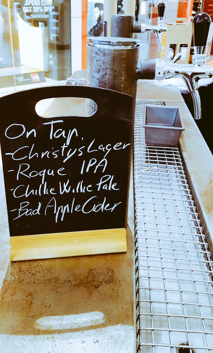 ON TAP this week! <a href="/RogueAles/">Rogue Ales & Spirits</a> <a href="/Christyslager/">Christy's Lager UK</a> <a href="/CarlsbergUK/">Carlsberg UK</a> <a href="/MrGrundysBrewer/">Mr Grundys Brewery</a>