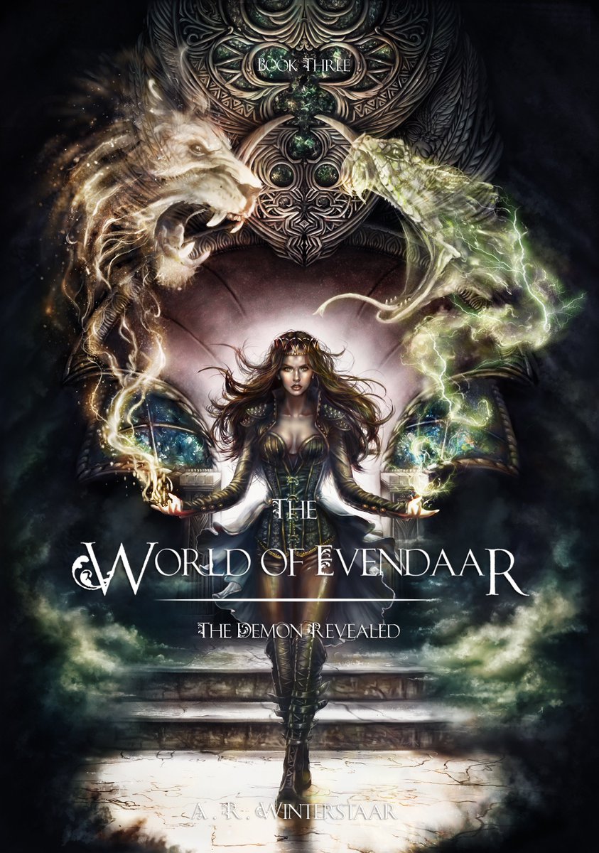 ARWinterstaar's tweet photo. The World of Evendaar, Book Three "The Demon Revealed" is ready for pre-order on Amazon today! https://t.co/wnQUsM1NAI