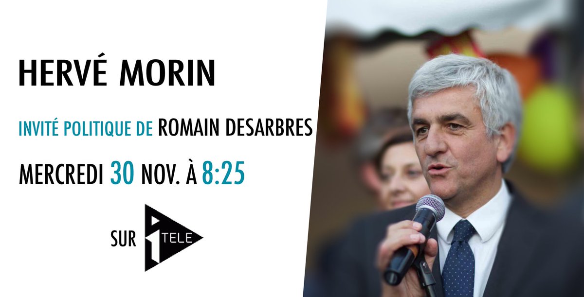 Hervé Morin tweet media