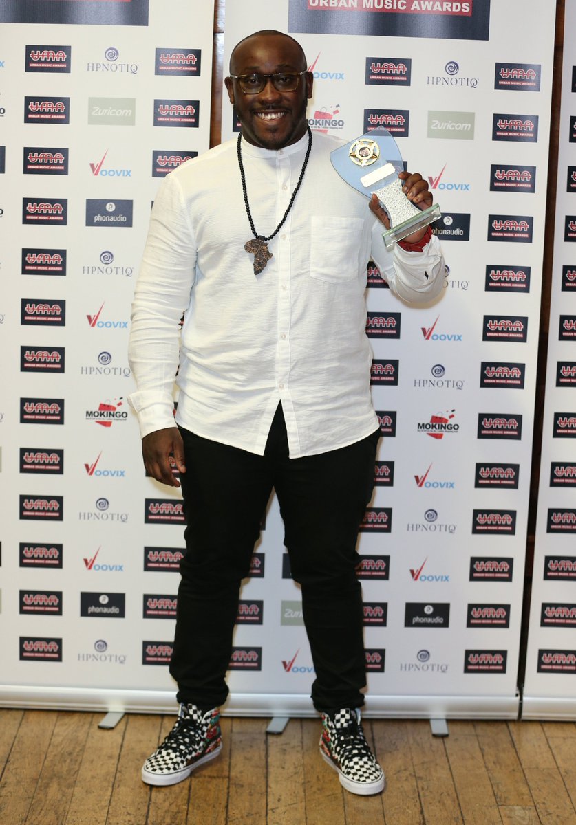 Urbanmusicaward's tweet photo. @KennyAllstar after winning the #BestDJ Award at the #UrbanMusicAwards on Saturday! #UMA #UMA2016 https://t.co/BqA93byl22 https://t.co/8KxYWWc06H