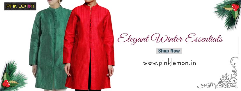 PinkLemonJaipur's tweet photo. We're back with our Elegantly handcrafted #Winter wear!!! 
Shop Now - https://t.co/Rv42jr1Zw5
#PinkLemon #EthnicWear #winterjackets https://t.co/waB7D0CMVB