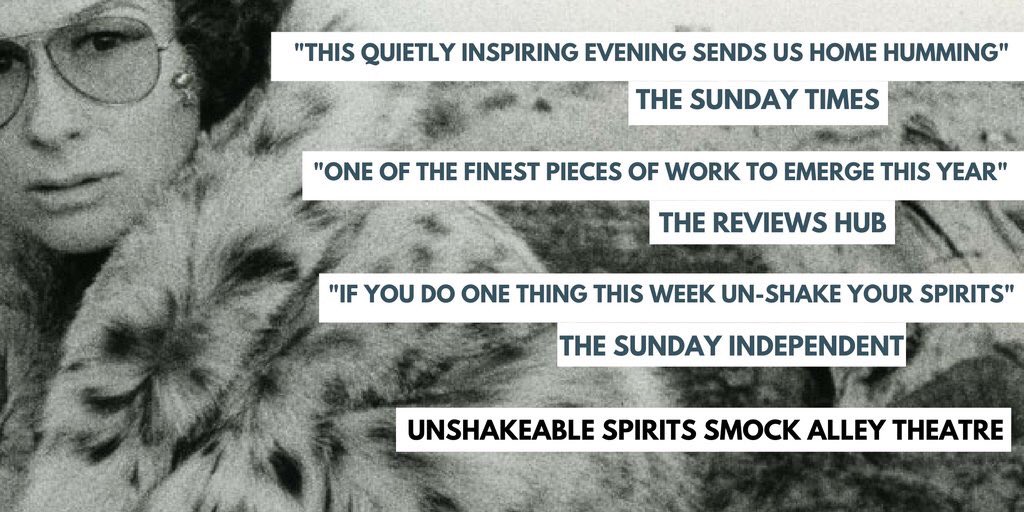 Smashing_Times's tweet photo. Go see the inspiring @unshakespirits  by @KellyLaurak30 &amp; @SharonSextonIRE in @smockalley tickets can be booked here https://t.co/VqIg0qYslW https://t.co/73mo9khZt1