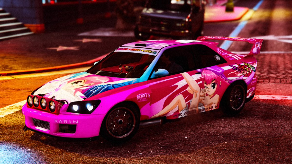 Aurora_Game_s's tweet photo. イタ車でドライブ https://t.co/KGdmrnZSLT