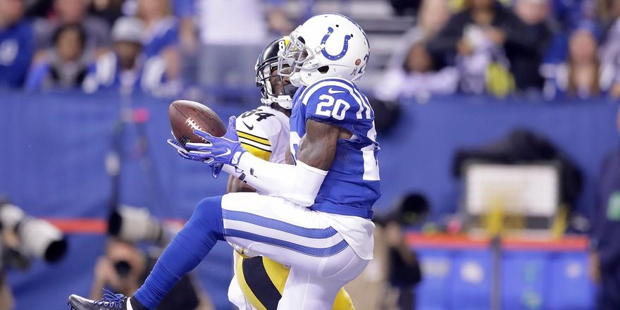 PFF's tweet photo. When lined up in the slot, @Colts CB Darius Butler has allowed a 63.3 passer rating into his coverage -- best of any NFL cornerback. https://t.co/K3MqBvQs8y