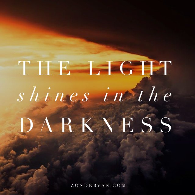 HCChristianPub's tweet photo. The light shines in the darkness, and the darkness has not overcome it. - John 1:5 NIV #verseoftheday https://t.co/KYRaTyTdFL https://t.c https://t.co/AkN4o87Fo6