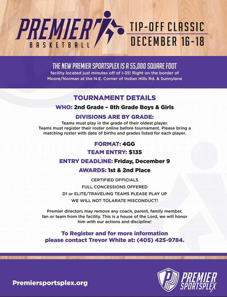Sign up for our next tourney!