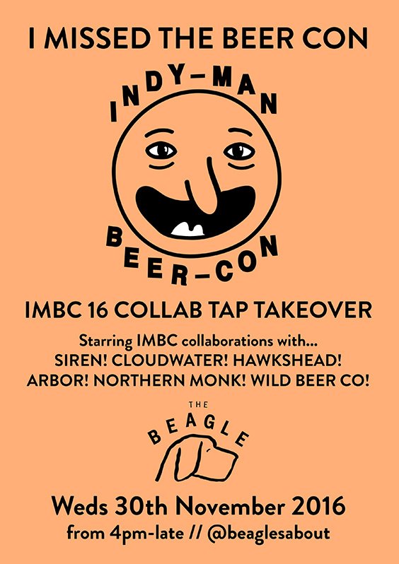 BeaglesAbout's tweet photo. TOMORROW! Did you miss @IndyManBeerCon or do you just plain miss it? Join us for ALL the #imbc16 collabs https://t.co/xgXomH6KQT