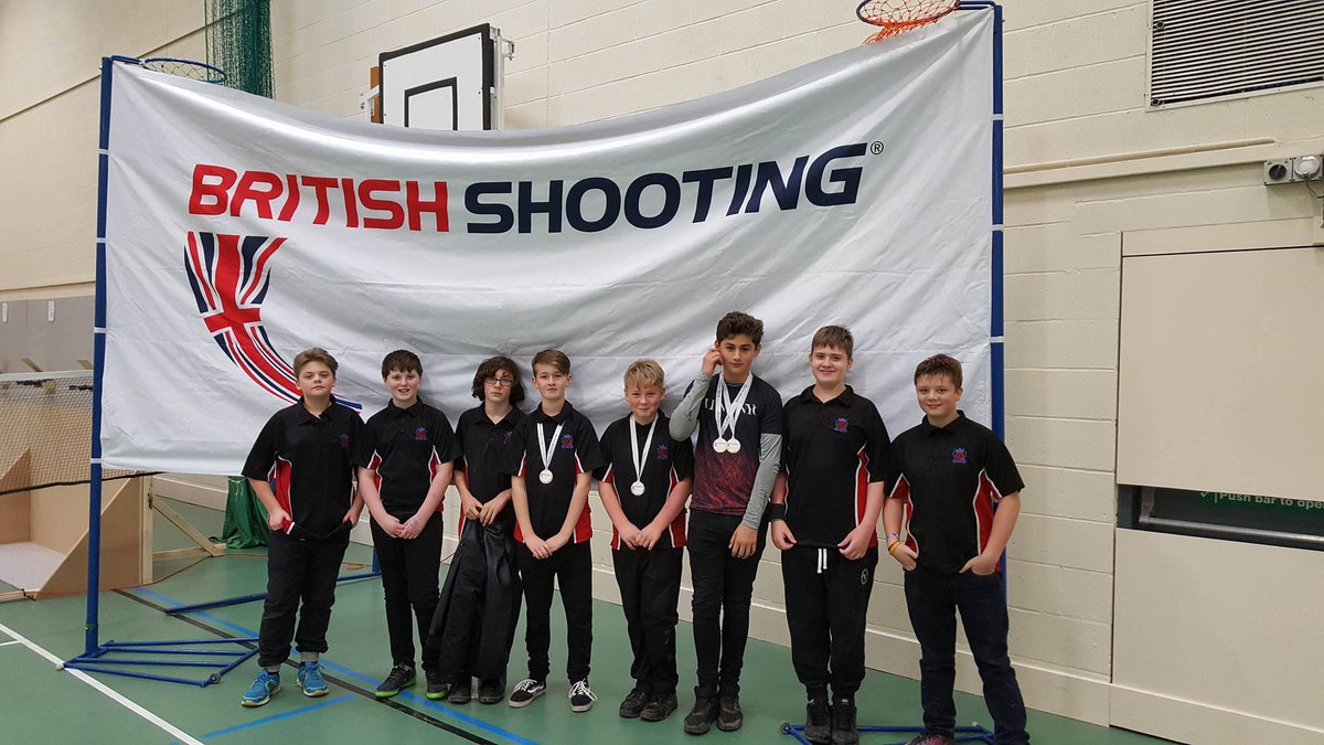 GoSportWales's tweet photo. Iestyn Jones from @qehigh is our Junior Champion from the Northern Qualifying event. Eight shooters took part from QE High. https://t.co/gs72aYSJww