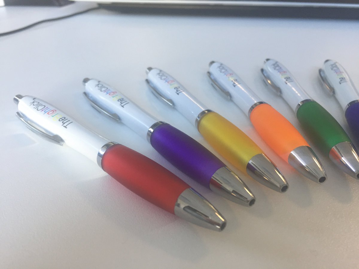 TheBrightClick's tweet photo. We’re giving away 6 #TheBrightClick pens to 6 random people who #RT &amp; #Follow. Go, go, go! #giveaway #tuesdaytreat https://t.co/6KAbIiiOl0