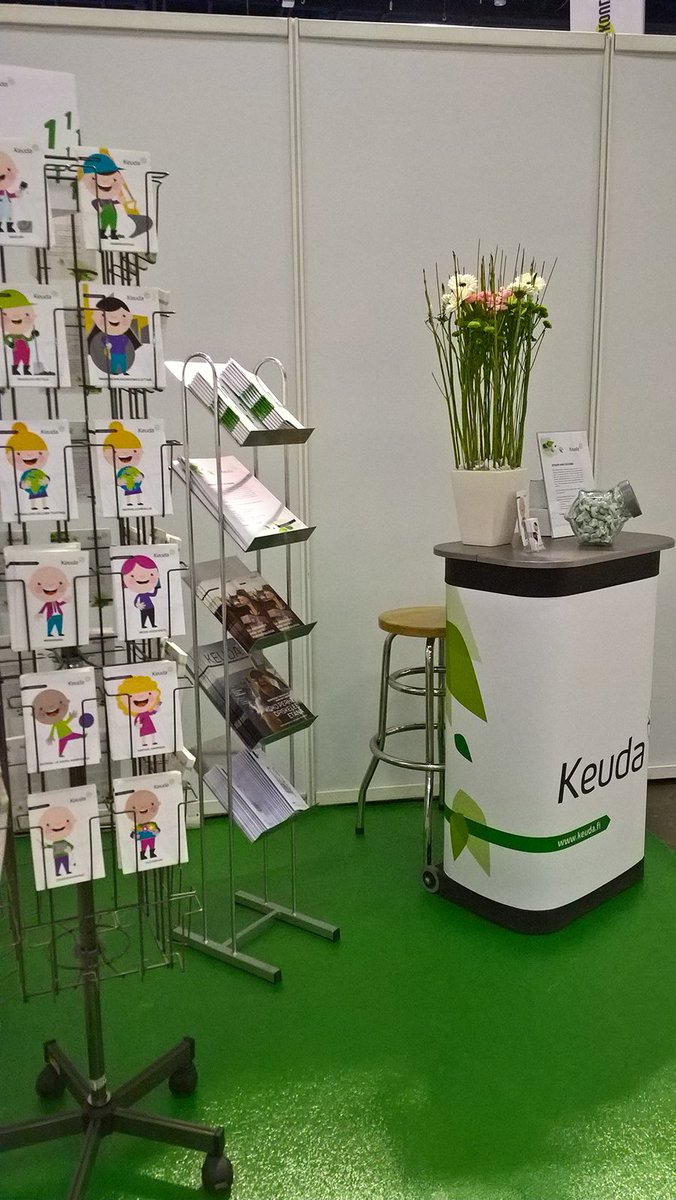 Keuda_Ammattiin's tweet photo. #keuda on mukana #studia2016 messuilla. Tervetuloa! https://t.co/AD0jZUKZpG