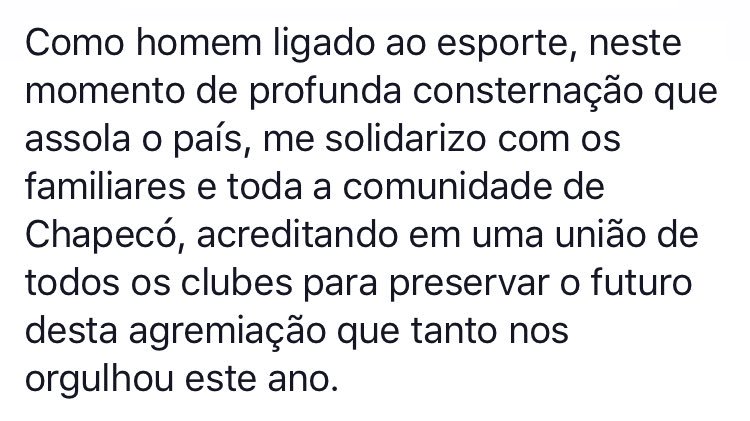 Alexandre Kalil tweet media