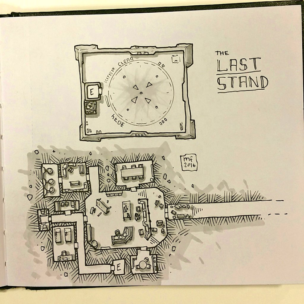 MiskasMaps's tweet photo. #mapvember2016 #mapvember - "The Last Stand"
#RPG #tabletop #scifi #map https://t.co/DjM8Zh29z4
