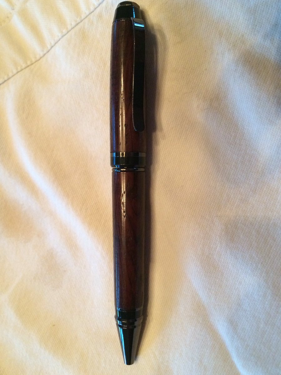 stevenwpharris's tweet photo. I built my first ink pen. I'm well on the way to become the most interesting man in the world. #bucketlistcheck https://t.co/DY5ZAMXeNI