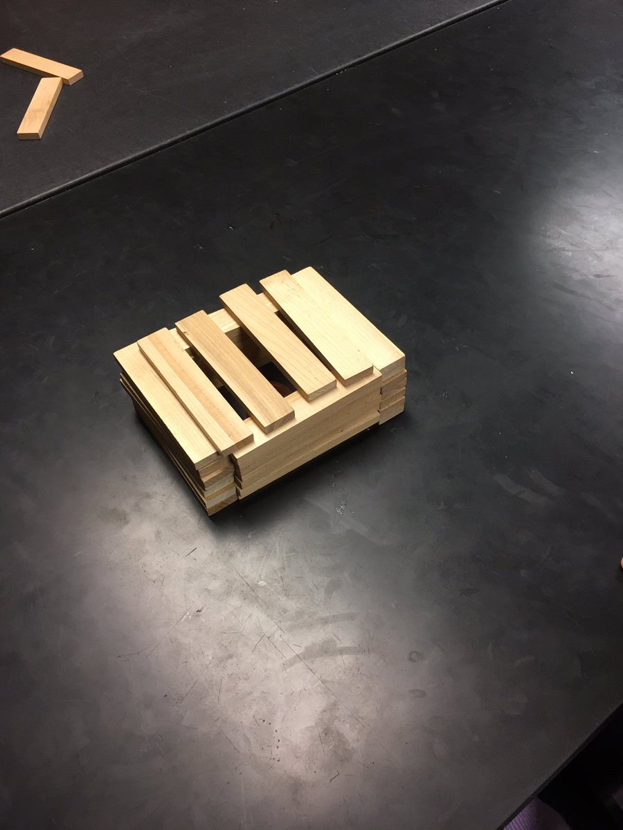 STEAM_HillDW's tweet photo. Can kindergarteners build a KEVA house to protect the little pig from the big bad wolf? #CameronESSTEAM https://t.co/fbfU2x5IgY