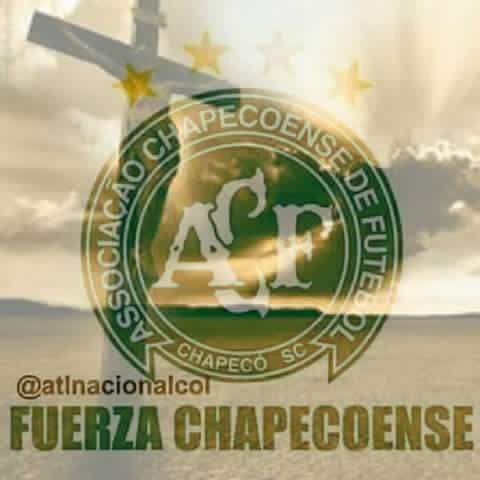 Cfonseca_19's tweet photo. Increible esta lamentable noticiasolo Dios sabe mucha fuerza a todos sus familiares el futbol esta de luto gracias campeones #FuerzaChapeco https://t.co/oOeOiSClrP