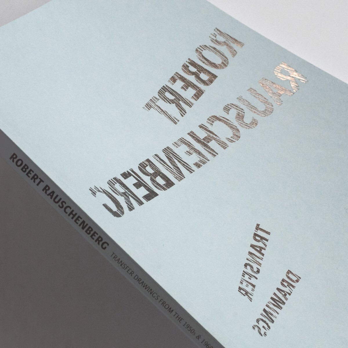 Richard Ardagh (@richardardagh) on Twitter photo Catalogue design for <a href="/OfferWatermanCo/">Offer Waterman</a> Exhibition opens on Friday #RobertRauschenberg #typography #foilblocking Catalogue design for <a href="/OfferWatermanCo/">Offer Waterman</a> Exhibition opens on Friday #RobertRauschenberg #typography #foilblocking