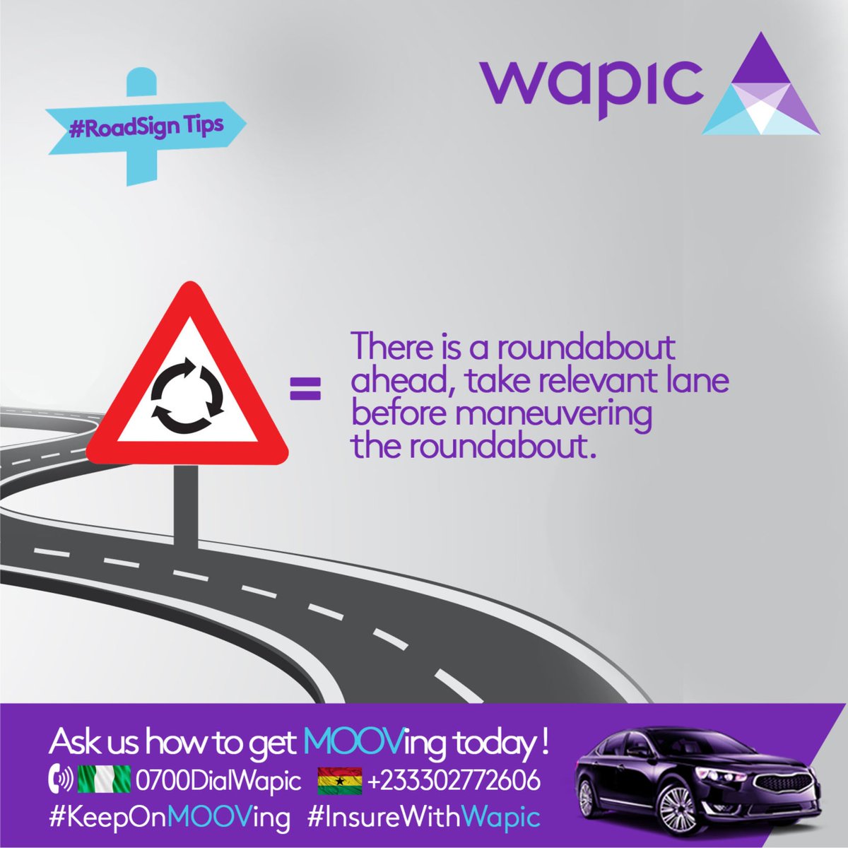 coronation_ng's tweet photo. #RoadSign Tips
#KnowYourRoadSign
#KeepOnMOOVing #InsureWithWapic https://t.co/HSM730LiSr