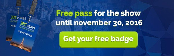 JECComposites's tweet image. #JECWORLD2017 1 Day Left to order your free badge! bit.ly/2e4VRL0