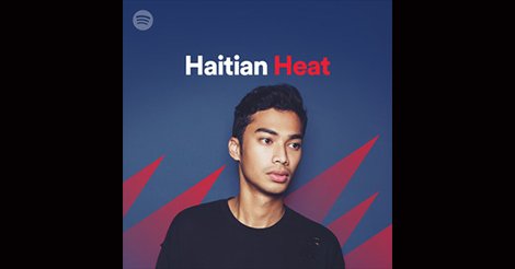 AWAL's tweet photo. We're digging @MichaelBrun on the cover of @Spotify's "Haitian Heat Guest List." Great island dance music here: https://t.co/h2Eh541BWb https://t.co/Gpk2NHUMmZ