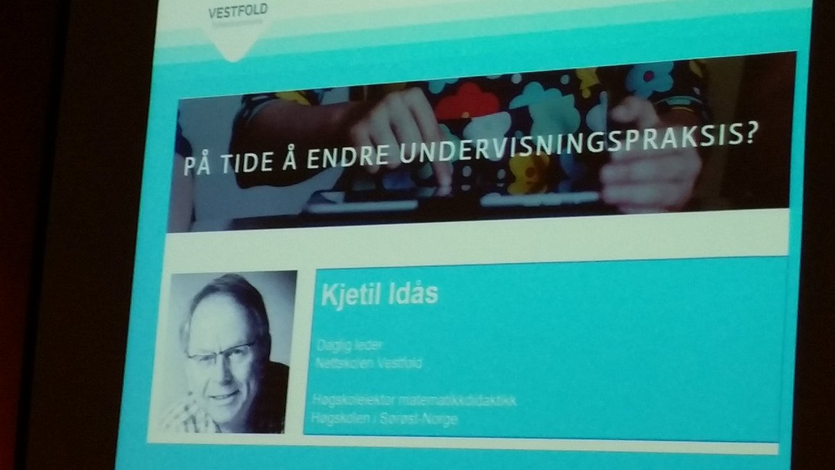 NADE_FuN's tweet photo. Nettskolerepresentasjon på #sett2016. Ikke kvantitet men kvalitet med @NettskolenVest og Kjetil Idås #læringsanalyse https://t.co/4q0RTdZDKr