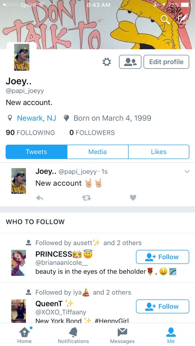juwantit's tweet photo. Follow my new account @papi_joeyy https://t.co/rbL9dbHEba