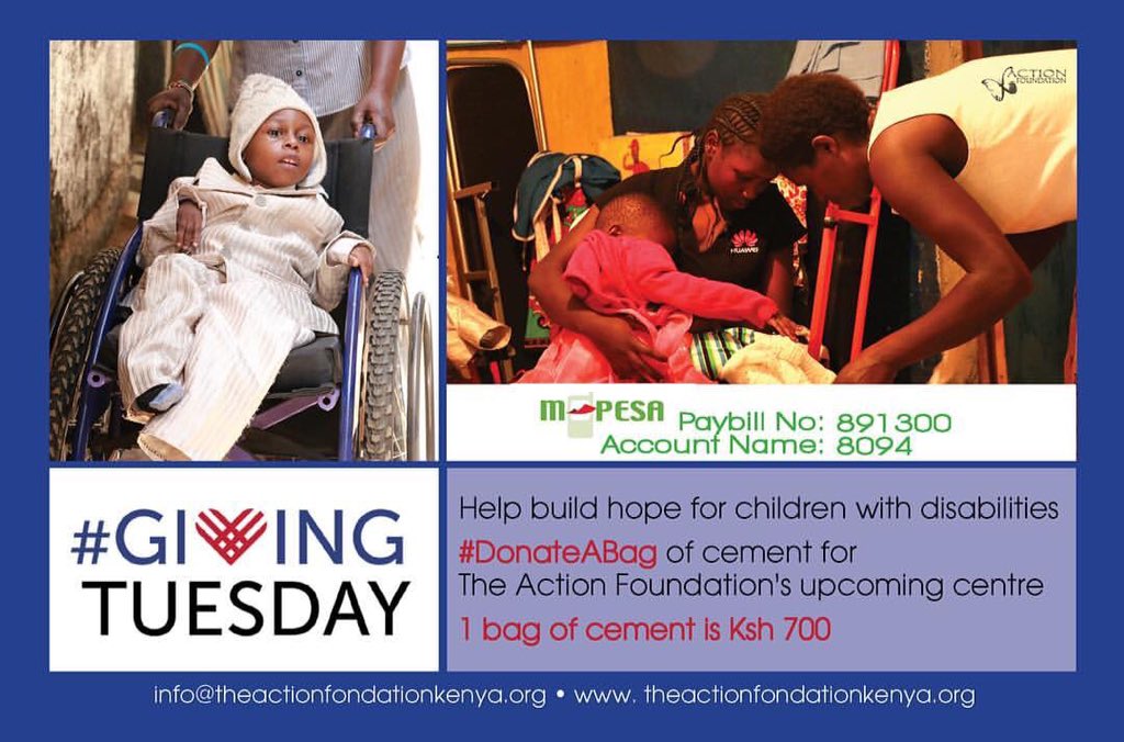 TheActionKenya's tweet photo. You have the power to transform the life of a child, #donate , help us build our Centre #GivingTuesday #WalkWithMeKE https://t.co/c7KRh6Iwcd