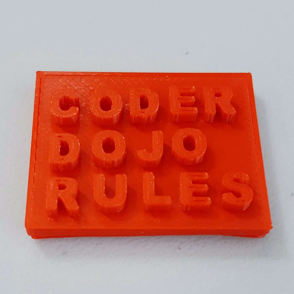 UHISTEM's tweet image. 3D printing is today's topic in the Inverness CoderDojo @highlandcoder #coderdojo Rules! #3Dprinting #ultimaker #UHISTEMHub