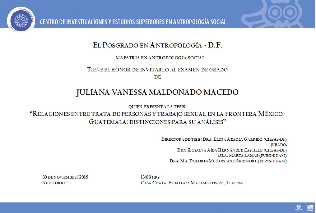 MaestriaAS's tweet photo. invitación a examen de Maestría... https://t.co/PNX76A13mM