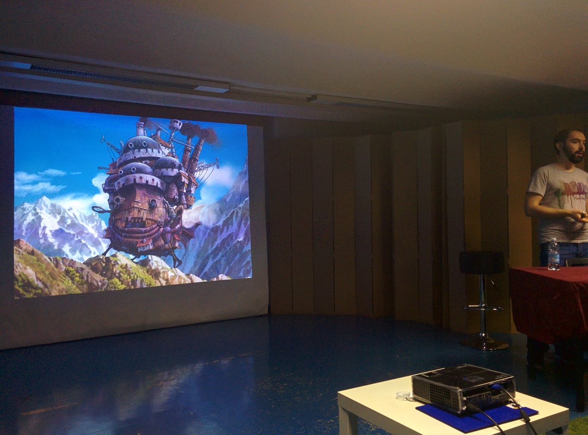 c1p8's tweet photo. Grazie @ramensoup7 per la citazione del castello errante di howl <3 #HayaoMiyazaki #Ghibli #TorinoCodingSociety https://t.co/hzfQrk65rp