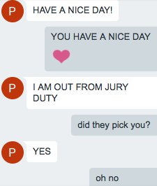delia_p's tweet photo. watch out, greater #tampaaa area criminals...#mydadpaul's got jury duty https://t.co/uDzHv2GQuh