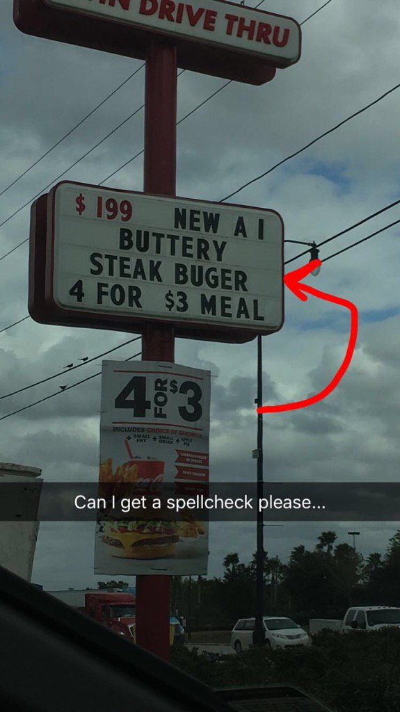 Mama_Phom's tweet photo. @checkersrallys #spellcheck please, unless you're selling Bugers 😂😂😂 https://t.co/jBQxV3stnr