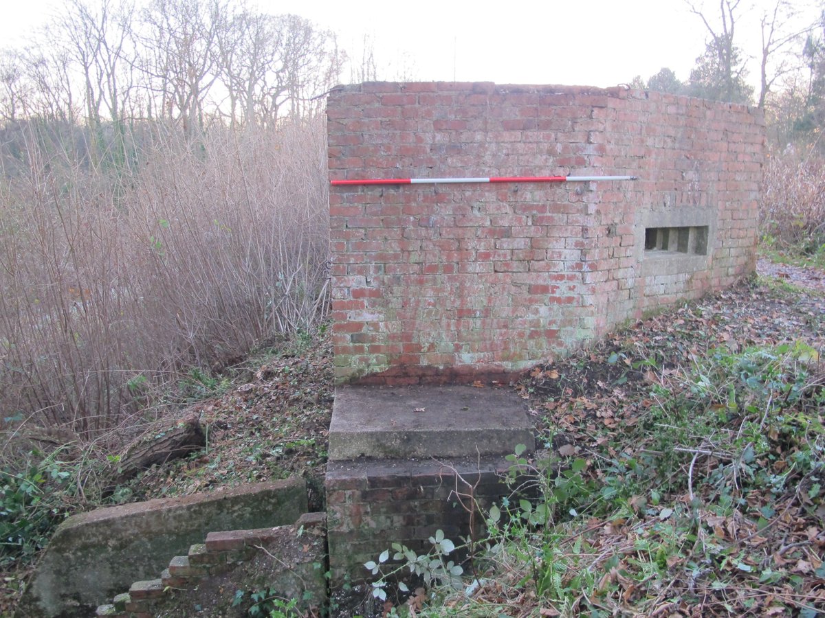 PillboxSG's tweet photo. More Pics Of Todays Work On #WW2 #Pilbox #ConflictArchaeology #BasingstokeCanal #Dogmersfield #Hampshire https://t.co/Q7BPCeFOAs