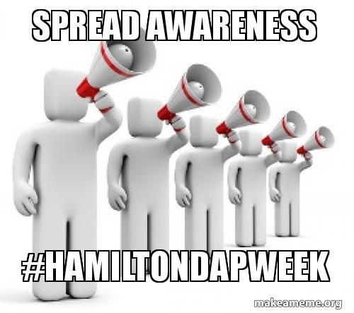 HTSDSuperBatlle's tweet photo. Hamilton Drug Awareness & Prevention Week is headed to Hamilton West, Nottingham, and Steinert High School #HamiltonDAPWeek https://t.co/yWaj3B8Qhg