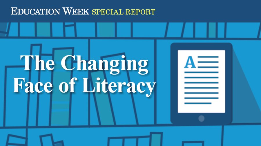 Our special report examines how literacy instruction is changing in the digital age. #RethinkingLiteracy edweek.org/ew/collections…