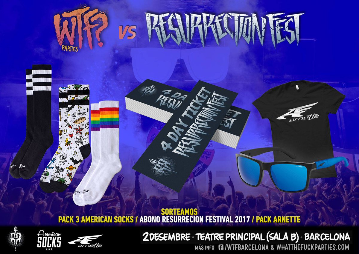 Gio (@gioxwtf) on Twitter photo Este viernes @WTF_parties vuelve a @PrincipalTeatre PEEEEEEERO antes sorteamos un abono <a href="/ResurrectionESP/">Resurrection Fest Estrella Galicia</a>! Participa: bit.ly/2gFVUK4 Este viernes @WTF_parties vuelve a @PrincipalTeatre PEEEEEEERO antes sorteamos un abono <a href="/ResurrectionESP/">Resurrection Fest Estrella Galicia</a>! Participa: bit.ly/2gFVUK4