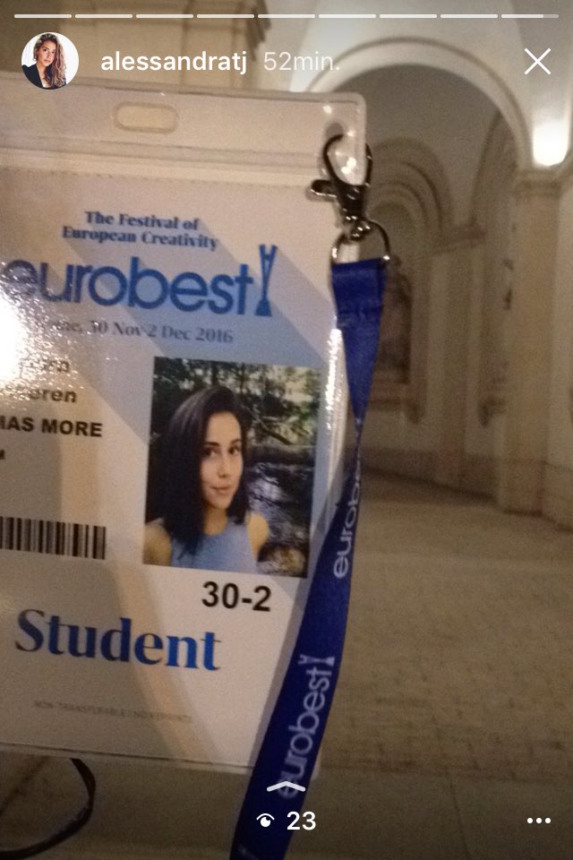 AlessandraVck's tweet photo. @eurobest #Rome klaar voor morgen https://t.co/Hg4ySpo4S6