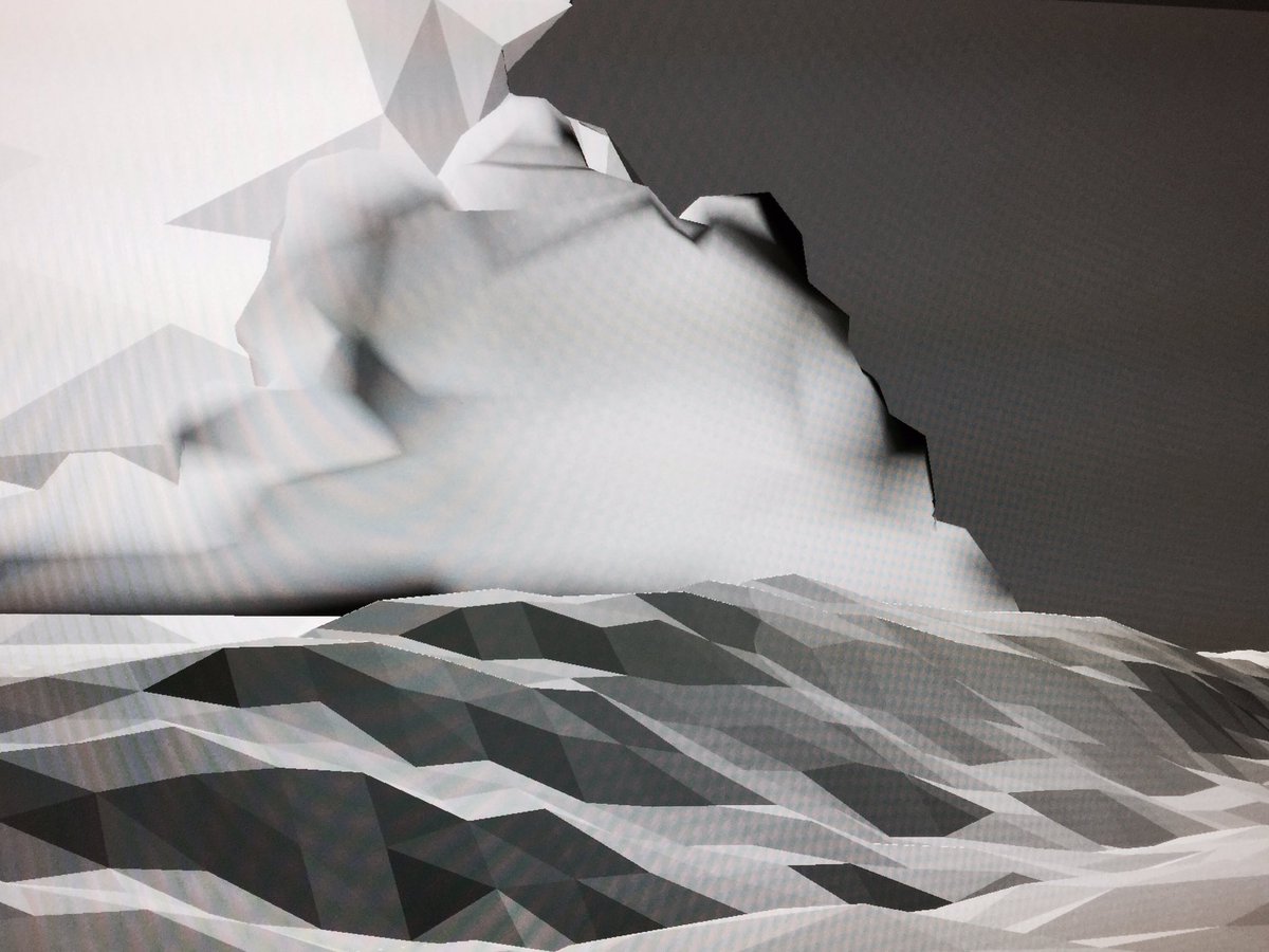 FamiliarFable's tweet photo. Low poly ocean waves #3d #maya #film #lowpoly #lead #waterlead https://t.co/bqw8hFBxyk