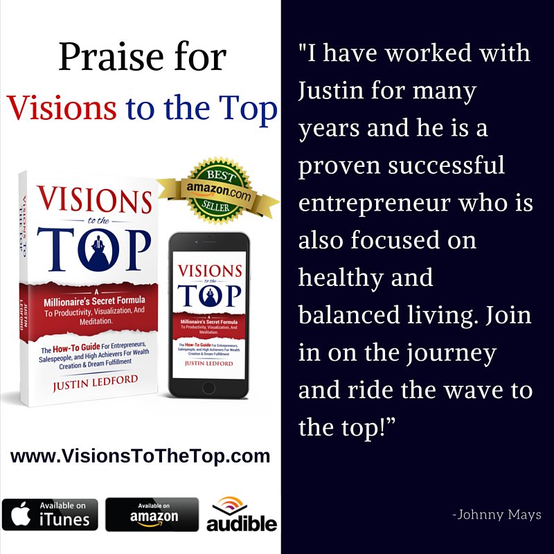 justledford's tweet photo. Thank you Johnny Mays. Thanks for the great feedback. https://t.co/pM6mPOzrpp  #entrepreneur #VisionsToTheTop #journey #top https://t.co/wBSgmaf43N