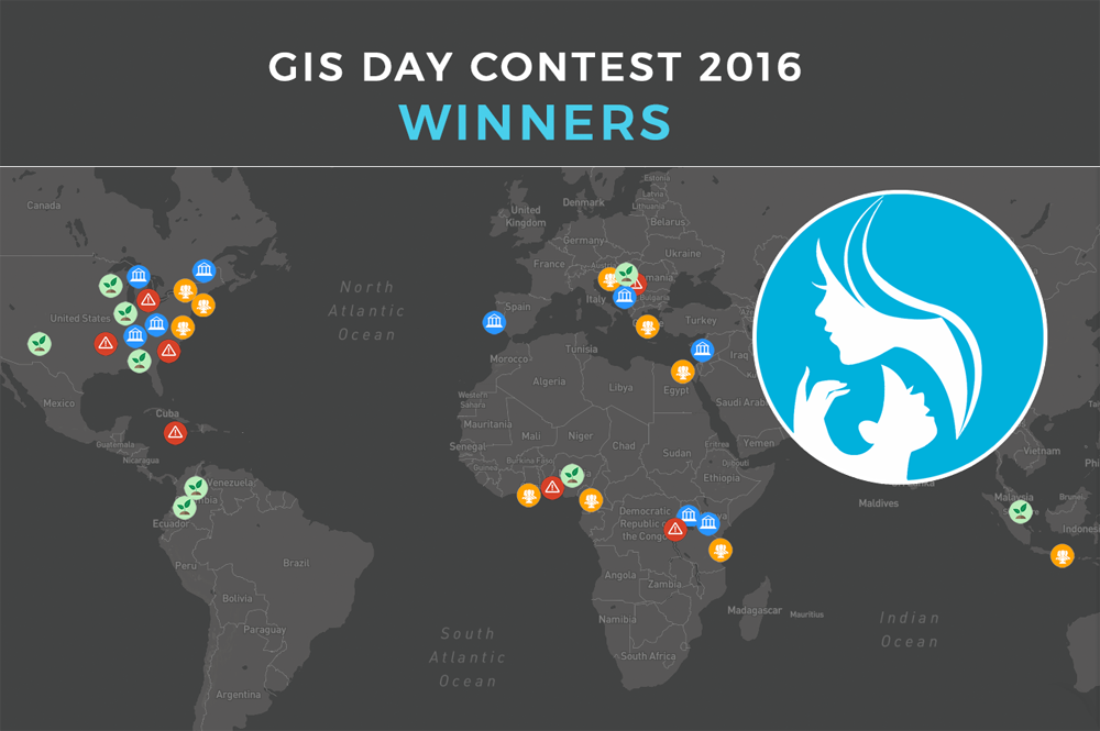GISCloud's tweet photo. We are excited to announce that the winners of the #gisday Contest 2016 are chosen! Small surprise included #mapping https://t.co/FFwr3pP4oS https://t.co/EdHa1qUBjG