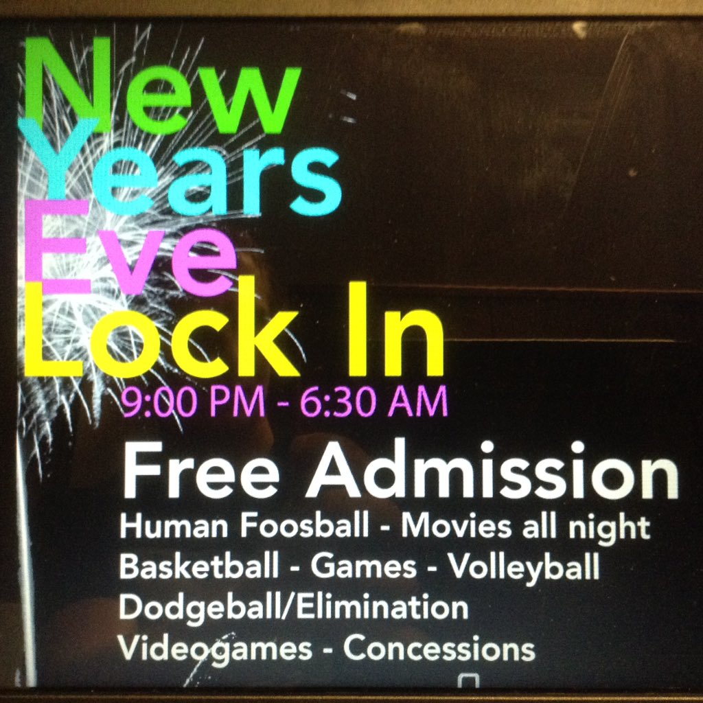 TheRefugeYthCtr's tweet photo. The 5th annual Refuge Lock In happens December 31st! https://t.co/g3mXEnGKUZ