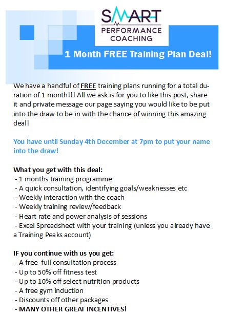 SMART__Coaching's tweet image. Fancy having a 1 month free trial of coaching? All you have to do is like, share and PM us to enter into our prize draw! So why wait? #SMART