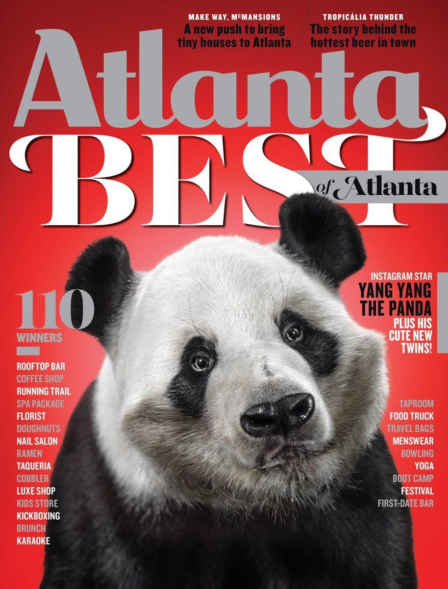 AtlantaMagazine's tweet photo. It's here! Find out who the winners are in this year's Best of Atlanta issue: https://t.co/zQaGT5UVRH https://t.co/rFwvkyEBJh