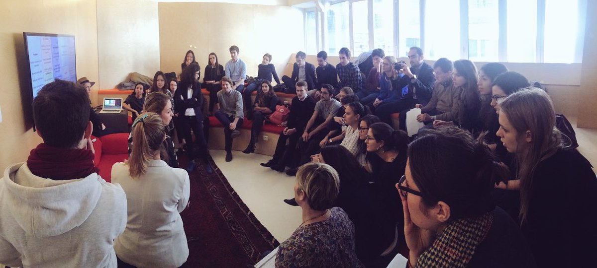 BeatriceGHER's tweet photo. Impressed by the 224 @Paris_Dauphine students @MSA_PARIS Great jury Steph @s_delmas @yoannjaffre @Raphcov @elisecov https://t.co/iiToJKVVgX