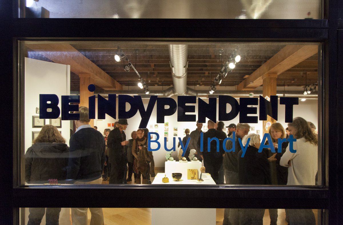 artscouncilindy's tweet photo. Find one-of-a-kind holiday gifts and discover new artists this holiday season! Join us for the 12/2 opening of TINY https://t.co/hekmwLD8ft https://t.co/zTiocIqmW5
