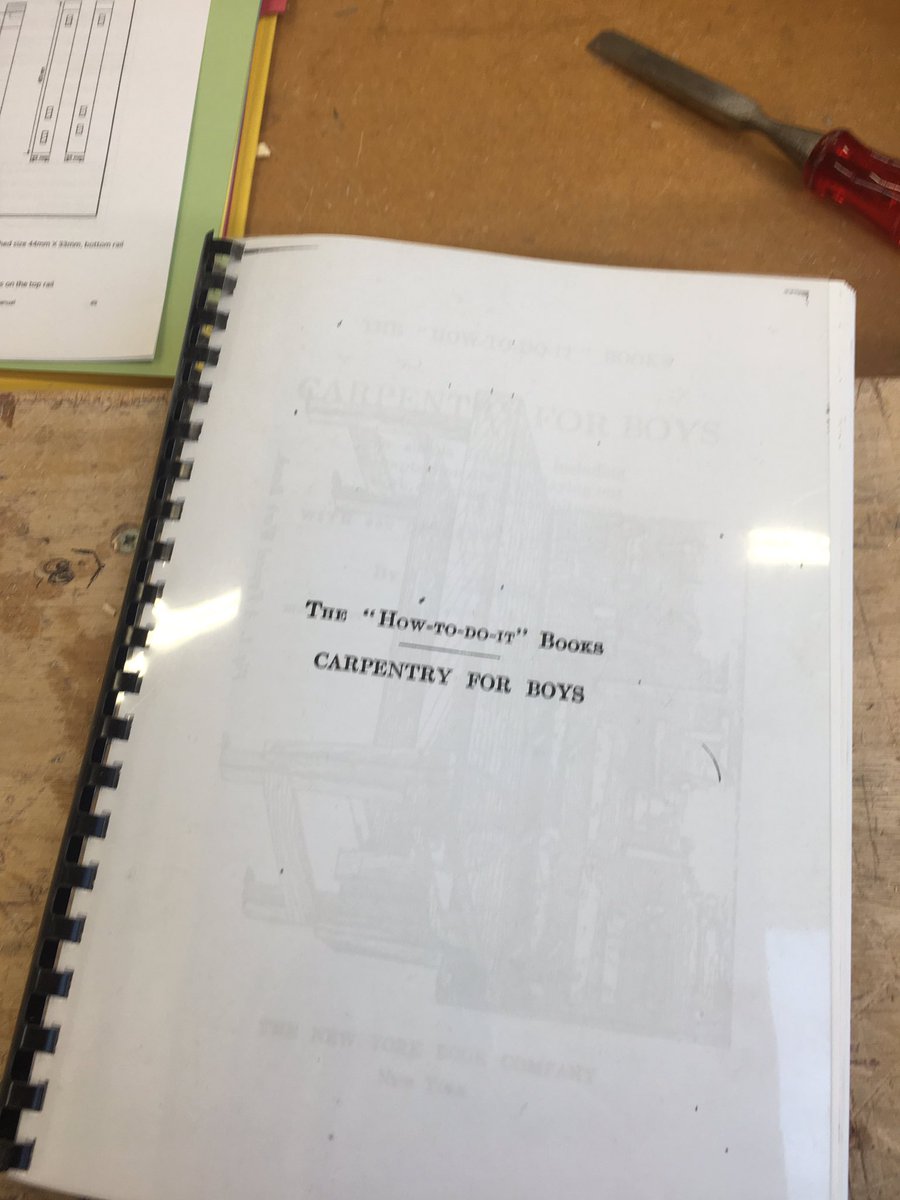 constructionERC's tweet photo. Great showing #Level1JoinersERC #Carpentry book for boys first published 1914 with the awesome carpenter and architect chapter introduction https://t.co/NGH2bsaEvS
