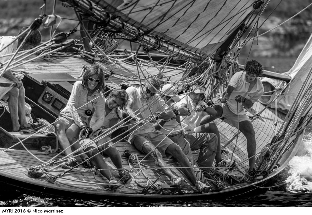 Nico Martinez won the #YachtRacingForumAward in the #MirabaudYachtRacingImage 2016