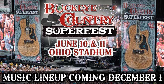 Buckeye Country Superfest Seating Chart