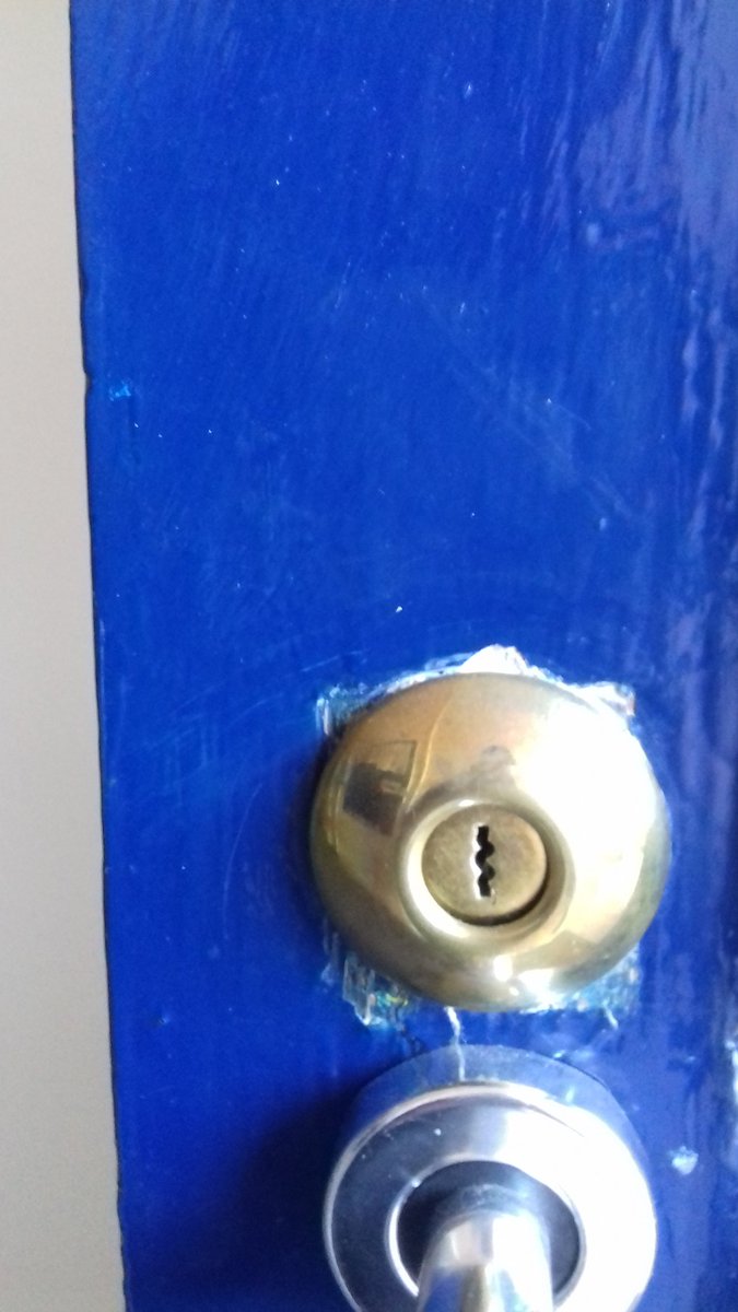 TRRLOCKS's tweet photo. Repaired #ingersol #communaldoorlock https://t.co/yBi6RxewFe