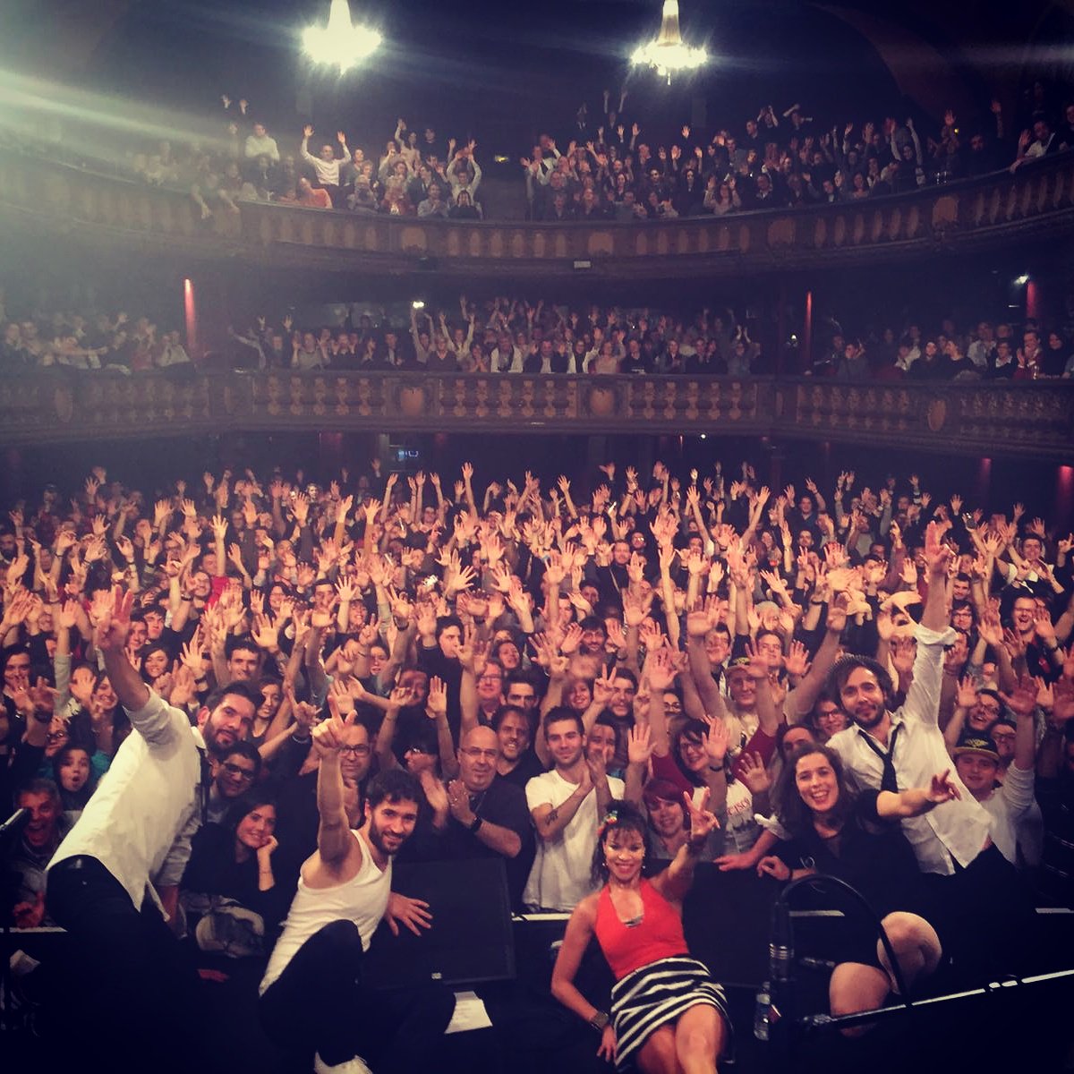 Ginkgoa's tweet photo. Thanks @LeTrianonParis - U were Great! & thanks to @theluckychops for inviting us! #trianon #ginkgoa #theluckychops #3pomprod #electroswing https://t.co/GzOaW3fxr9