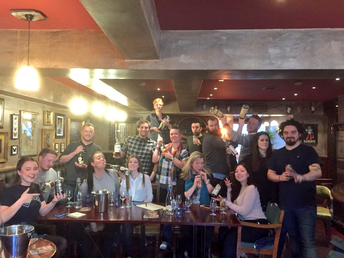 croftjonesco's tweet photo. 1st &amp; 3rd place in the cocktail completion at @TheOxCheltenham today using @DistillinginE3 gin! Well done Simon and Bonnie! #Cheltenham https://t.co/PwlN2qrCRs